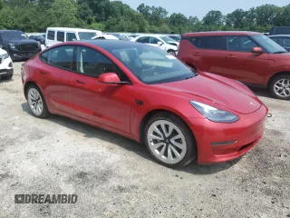 2022 Tesla Model 3 z VIN 5YJ3E1EAXNF369821, wystawiony jako Copart lot #59052455 z przebiegiem 102 568 mil mil oraz Czysty tytuł • Clean title. Historia ofert i sprzedaży dostępna na DreamBid. Obrazek 4.