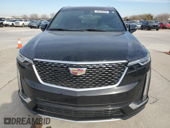 2024 Cadillac XT6 FWD Premium Luxury with VIN 1GYKPCRS7RZ710803, listed as a Copart auction lot 88152345 with 10,409 mi miles and Salvage Title. Bid and sale history available at carsss.com. Image 5.