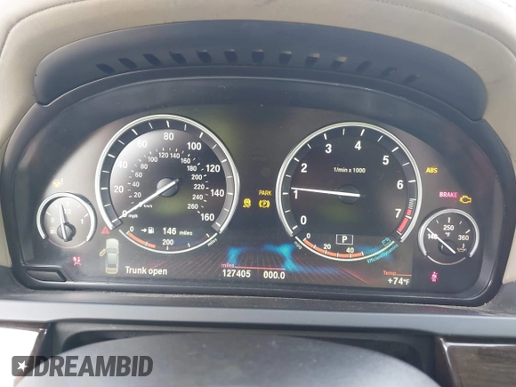 2010 BMW 7 Series 750Li with VIN WBAKB8C54ACY63650, listed as a IAAI auction lot 42756245 with 127,405 mi miles and . Bid and sale history available at DreamBid. Image 7.