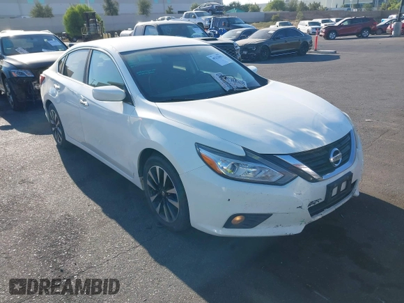 2018 Nissan Altima 2.5 S with VIN 1N4AL3AP8JC254733, listed as a IAAI auction lot 40212001 with 148,347 mi miles. Bid and sale history available at carsss.com. Image 1.