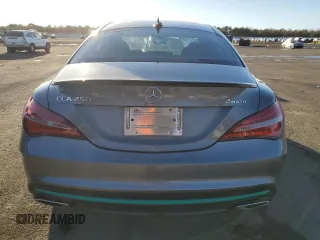 2017 Mercedes-Benz CLA 250 with VIN WDDSJ4GB1HN434615, listed as a Copart auction lot 43185044 with 139,654 mi miles and . Bid and sale history available at DreamBid. Image 6.