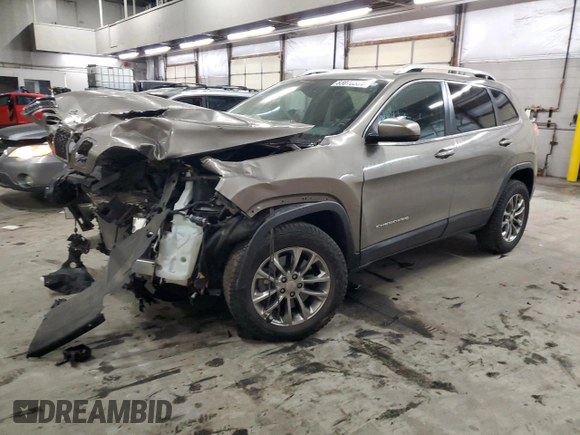 2020 Jeep Cherokee Altitude with VIN 1C4PJMLB5LD565664, listed as a Copart auction lot 83078534 with 73,737 mi miles and Salvage Title. Bid and sale history available at carsss.com. Image 1.