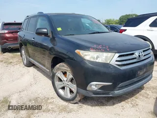 2012 Toyota Highlander Limited with VIN 5TDYK3EH7CS053065, listed as a IAAI auction lot 41929306 with 180,017 mi miles and . Bid and sale history available at DreamBid. Image 1.