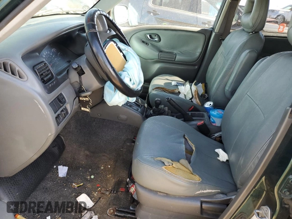 2002 Suzuki XL7 Standard with VIN JS3TX92V724127248, listed as a Copart auction lot 62850275 with Not provided miles and Salvage title. Bid and sale history available at DreamBid. Image 7.