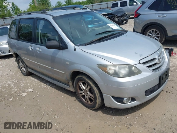 2004 Mazda MPV ES z VIN JM3LW28J740506782, wystawiony jako IAAI lot #42223428 z przebiegiem 202 865 mil mil oraz . Historia ofert i sprzedaży dostępna na DreamBid. Obrazek 1.