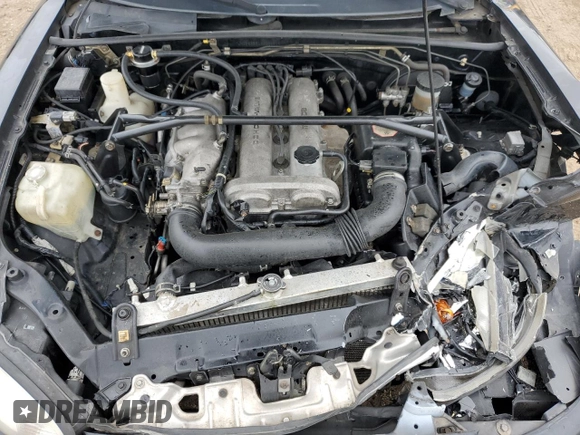 1999 Mazda MX-5 Miata with VIN JM1NB3531X0102616, listed as a Copart auction lot 59779415 with 194,494 mi miles and Salvage title. Bid and sale history available at DreamBid. Image 11.