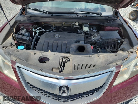 2014 Acura RDX with VIN 5J8TB3H34EL015857, listed as a Copart auction lot 59047665 with 117,732 mi miles and Salvage title. Bid and sale history available at DreamBid. Image 11.