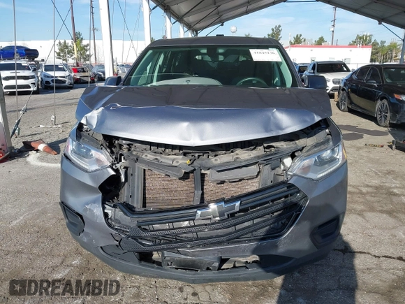 2020 Chevrolet Traverse LS with VIN 1GNERFKW6LJ207966, listed as a IAAI auction lot 41845136 with 83,073 mi miles and . Bid and sale history available at DreamBid. Image 12.