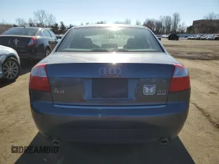 2003 Audi A4 3.0L with VIN WAULT68E63A280753, listed as a Copart auction lot 42612165 with 150,131 mi miles and Salvage Title. Bid and sale history available at carsss.com. Image 6.