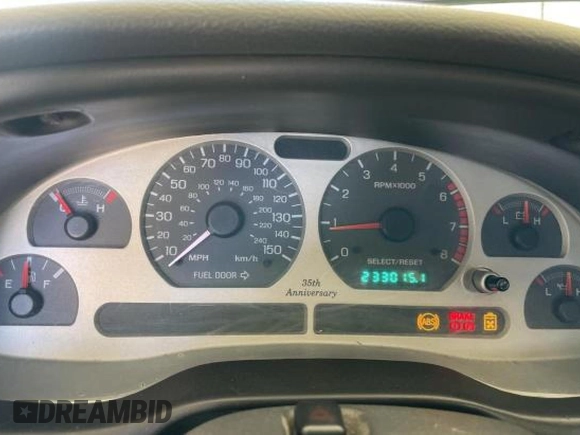 1999 Ford Mustang GT with VIN 1FAFP45X7XF114772, listed as a Copart auction lot 56733905 with 233,015 mi miles and Clean title. Bid and sale history available at DreamBid. Image 8.