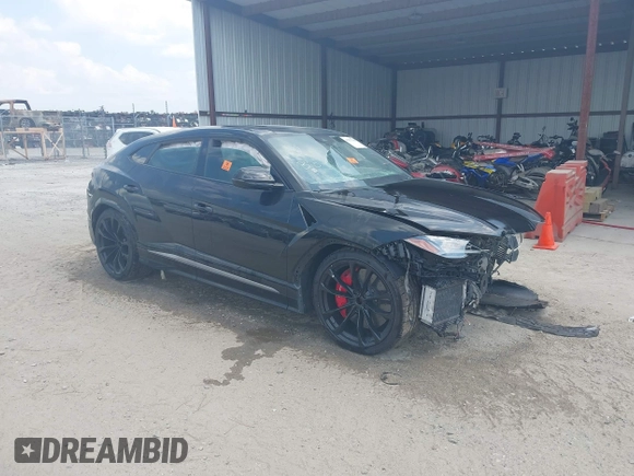 2020 Lamborghini Urus z VIN ZPBUA1ZL6LLA07712, wystawiony jako IAAI lot #42273708 z przebiegiem 87 467 mil mil oraz . Historia ofert i sprzedaży dostępna na DreamBid. Obrazek 1.