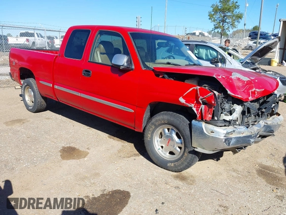 2000 GMC New Sierra 1500 SLE with VIN 2GTEK19T9Y1202371, listed as a IAAI auction lot 41806365 with 110,957 mi miles. Bid and sale history available at carsss.com. Image 1.