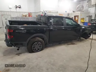 2024 Ford Ranger XLT with VIN 1FTER4HHXRLE54734, listed as a Copart auction lot 50176085 with 4,237 mi miles and Salvage Title. Bid and sale history available at carsss.com. Image 3.