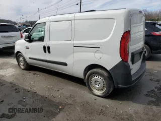 2020 Ram ProMaster City Cargo Van Tradesman with VIN ZFBHRFAB1L6P33450, listed as a Copart auction lot 46690255 with 107,054 mi miles and Salvage Title. Bid and sale history available at carsss.com. Image 2.