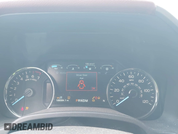 2018 Ford F-150 XL with VIN 1FTEW1E50JFB17798, listed as a IAAI auction lot 41882030 with 189,084 mi miles and . Bid and sale history available at DreamBid. Image 7.