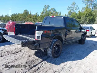 2019 Ford F-150 XL with VIN 1FTEW1E42KFC84494, listed as a IAAI auction lot 41648646 with 94,610 mi miles. Bid and sale history available at carsss.com. Image 4.