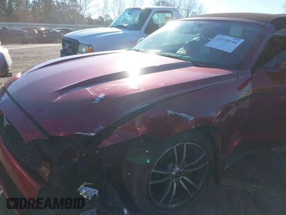 2016 Ford Mustang EcoBoost Premium with VIN 1FATP8UH1G5318686, listed as a IAAI auction lot 41578144 with 163,821 mi miles and . Bid and sale history available at carsss.com. Image 6.