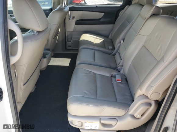2015 Honda Odyssey EX-L with VIN 5FNRL5H68FB029549, listed as a Copart auction lot 52912935 with 156,103 mi miles and Salvage Title. Bid and sale history available at carsss.com. Image 11.