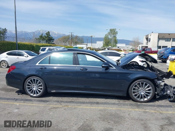 2016 Mercedes-Benz S 550 with VIN WDDUG8CB4GA227288, listed as a IAAI auction lot 41851012 with 71,752 mi miles and . Bid and sale history available at carsss.com. Image 13.