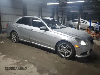2011 Mercedes-Benz E 550 Luxury with VIN WDDHF9AB7BA329836, listed as a Copart auction lot 56371885 with 245,527 mi miles and Salvage title. Bid and sale history available at DreamBid. Image 4.