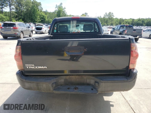 2008 Toyota Tacoma with VIN 5TENX22NX8Z491176, listed as a Copart auction lot 55200225 with 176,187 mi miles and Clean title. Bid and sale history available at DreamBid. Image 6.