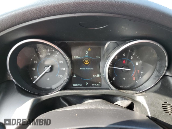2016 Jaguar XF 35t Premium with VIN SAJBD4BV2GCY14433, listed as a Copart auction lot 72264074 with 69,870 mi miles and Non Repairable. Bid and sale history available at carsss.com. Image 9.