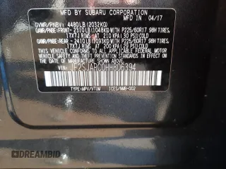 2017 Subaru Forester Limited with VIN JF2SJARC0HH806394, listed as a Copart auction lot 63689212 with 101,227 mi miles. Bid and sale history available at carsss.com. Image 10.