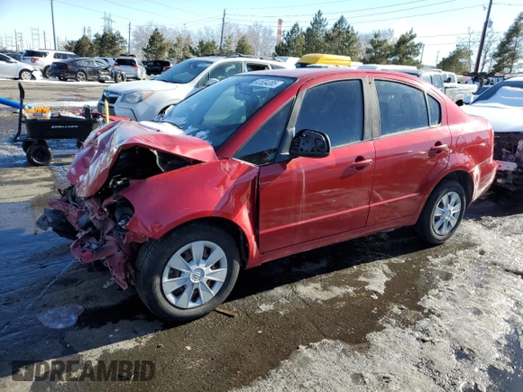 2012 Suzuki SX4 LE with VIN JS2YC5A33C6300431, listed as a Copart auction lot 41534385 with Not Provided miles and Salvage Title. Bid and sale history available at carsss.com. Image 1.