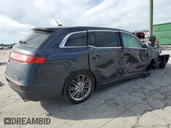 2014 Lincoln MKT EcoBoost with VIN 2LMHJ5AT1EBL57487, listed as a Copart auction lot 50182645 with 138,743 mi miles and Salvage Title. Bid and sale history available at DreamBid. Image 3.