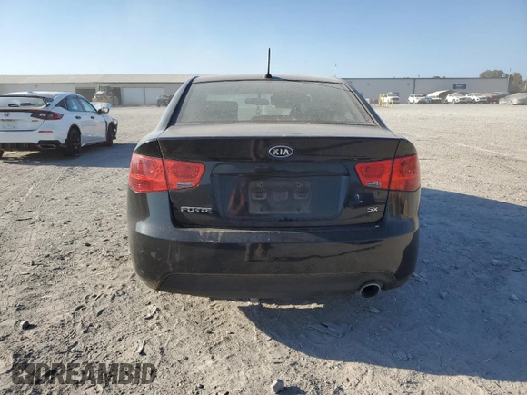 2013 Kia Forte SX with VIN KNAFW4A36D5666746, listed as a Copart auction lot 77599994 with 190,471 mi miles and Salvage Title. Bid and sale history available at carsss.com. Image 6.