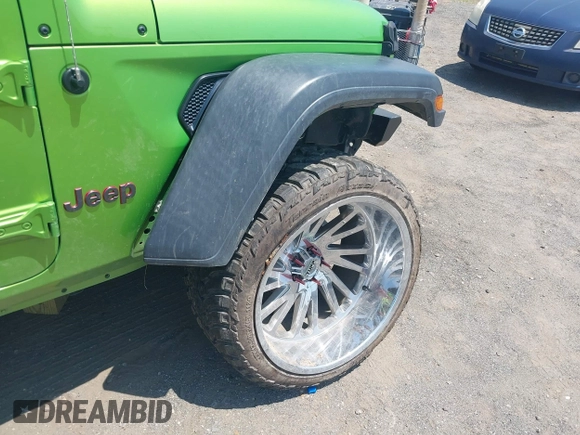 2018 Jeep Wrangler Sport with VIN 1C4GJXAG1JW271695, listed as a IAAI auction lot 42472603 with 105,460 mi miles and . Bid and sale history available at DreamBid. Image 20.