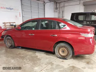 2014 Nissan Sentra SR with VIN 3N1AB7AP1EY239639, listed as a IAAI auction lot 41456017 with 215,740 mi miles. Bid and sale history available at carsss.com. Image 15.