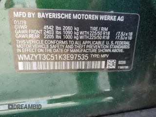 2019 MINI Countryman Cooper S с VIN WMZYT3C51K3E97535, выставлен на аукционе Copart как лот 45473095 с пробегом 42 672 миль миль и Списание • Salvage title. История ставок и продаж доступна на DreamBid. Изображение 13.