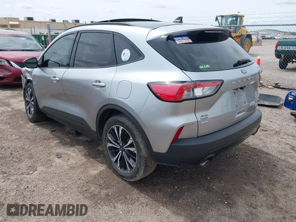 2021 Ford Escape SE Hybrid with VIN 1FMCU0BZ0MUB14085, listed as a IAAI auction lot 41942529 with 34,889 mi miles and . Bid and sale history available at DreamBid. Image 3.