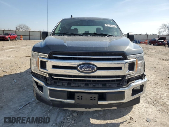 2020 Ford F-150 XL with VIN 1FTEW1C4XLFA23862, listed as a Copart auction lot 45156215 with 104,872 mi miles and Salvage Title. Bid and sale history available at carsss.com. Image 5.