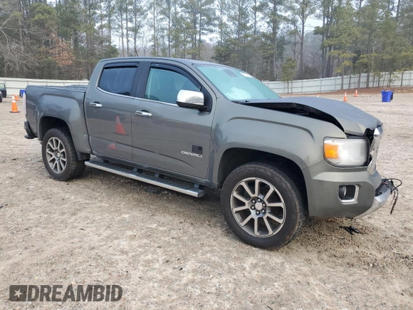 2018 GMC Canyon 4WD Denali with VIN 1GTG6EEN6J1187755, listed as a Copart auction lot 43703765 with 69,238 mi miles and Salvage Title. Bid and sale history available at carsss.com. Image 4.