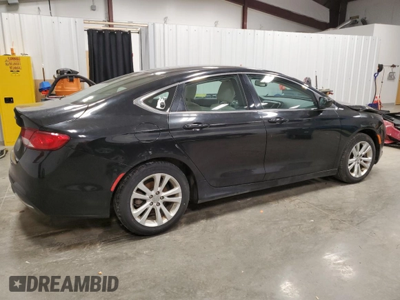 2015 Chrysler 200 Limited with VIN 1C3CCCAB4FN742651, listed as a Copart auction lot 51747085 with 165,912 mi miles and Salvage Title. Bid and sale history available at carsss.com. Image 3.