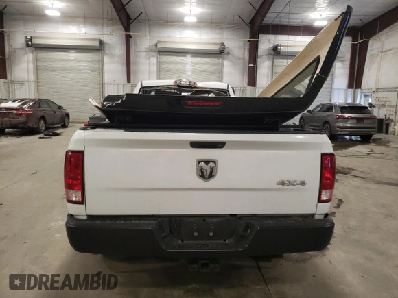 2016 Ram 1500 Tradesman with VIN 3C6JR7DT5GG228855, listed as a Copart auction lot 83428394 with 46,786 mi miles and Salvage title. Bid and sale history available at DreamBid. Image 6.