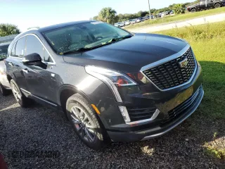 2021 Cadillac XT5 FWD Premium Luxury with VIN 1GYKNCRS0MZ173433, listed as a Copart auction lot 74671454 with Not Provided miles and Non Repairable. Bid and sale history available at carsss.com. Image 4.