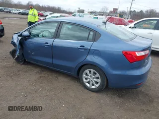 2016 Kia Rio LX with VIN KNADM4A33G6659846, listed as a IAAI auction lot 41909691 with 74,594 mi miles and . Bid and sale history available at DreamBid. Image 3.