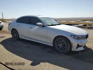 2022 BMW 3 Series 330i with VIN 3MW5R1J05N8C31289, listed as a Copart auction lot 52335505 with Not provided miles and Salvage title. Bid and sale history available at DreamBid. Image 4.