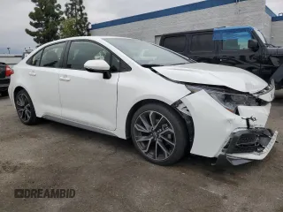 2021 Toyota Corolla SE with VIN JTDS4MCE1MJ081019, listed as a Copart auction lot 54340655 with 26,882 mi miles and Salvage Title. Bid and sale history available at carsss.com. Image 4.