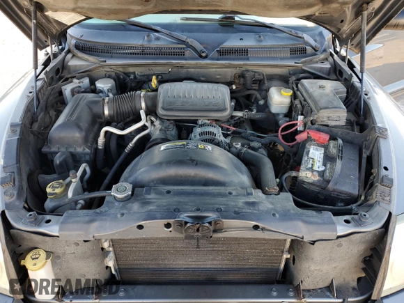 2006 Dodge Dakota SLT with VIN 1D7HW48K46S624630, listed as a Copart auction lot 76592394 with 135,679 mi miles and Salvage Title. Bid and sale history available at carsss.com. Image 12.