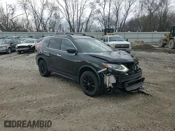 2018 Nissan Rogue SV with VIN 5N1AT2MV0JC727602, listed as a Copart auction lot 53875555 with 117,125 mi miles and Non Repairable. Bid and sale history available at carsss.com. Image 14.