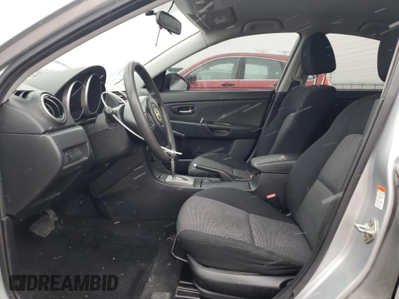 2008 Mazda 3 Sport with VIN JM1BK32F081804357, listed as a Copart auction lot 47356055 with 91,200 mi miles and Salvage Title. Bid and sale history available at DreamBid. Image 7.