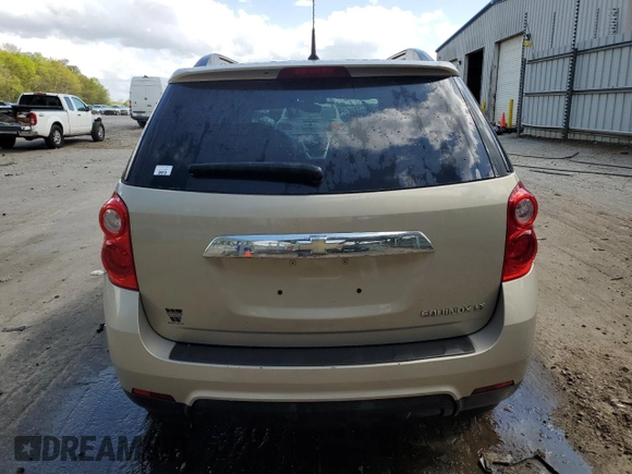 2010 Chevrolet Equinox 1LT with VIN 2CNALDEW7A6262294, listed as a Copart auction lot 51782955 with 69,172 mi miles and Salvage Title. Bid and sale history available at DreamBid. Image 6.