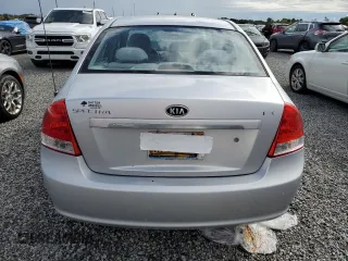 2007 Kia Spectra EX with VIN KNAFE121075455691, listed as a Copart auction lot 74422644 with Not Provided miles and Salvage Title. Bid and sale history available at carsss.com. Image 6.