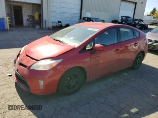2013 Toyota Prius One with VIN JTDKN3DU8D0355741, listed as a Copart auction lot 53529295 with 125,550 mi miles and Salvage Title. Bid and sale history available at DreamBid. Image 1.