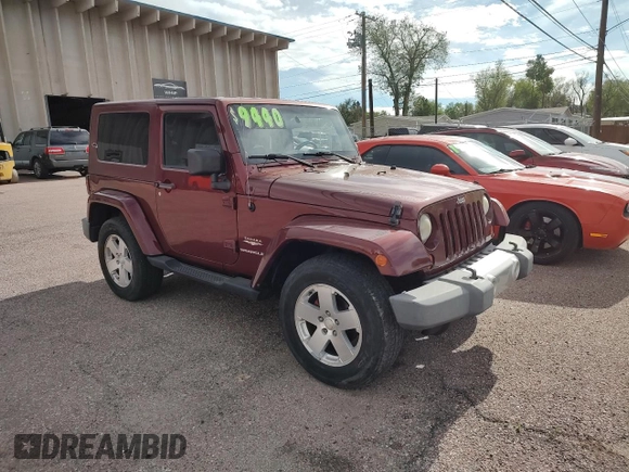 2008 Jeep Wrangler Sahara with VIN 1J4FA54118L537472, listed as a Copart auction lot 57785185 with 121,029 mi miles and Clean title. Bid and sale history available at DreamBid. Image 1.