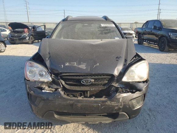 2008 Kia Rondo LX with VIN KNAFG525187201854, listed as a Copart auction lot 74352904 with 127,716 mi miles and Salvage Title. Bid and sale history available at carsss.com. Image 5.